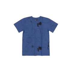 Quimby---Camiseta-Manga-Curta-Infantil-Azul