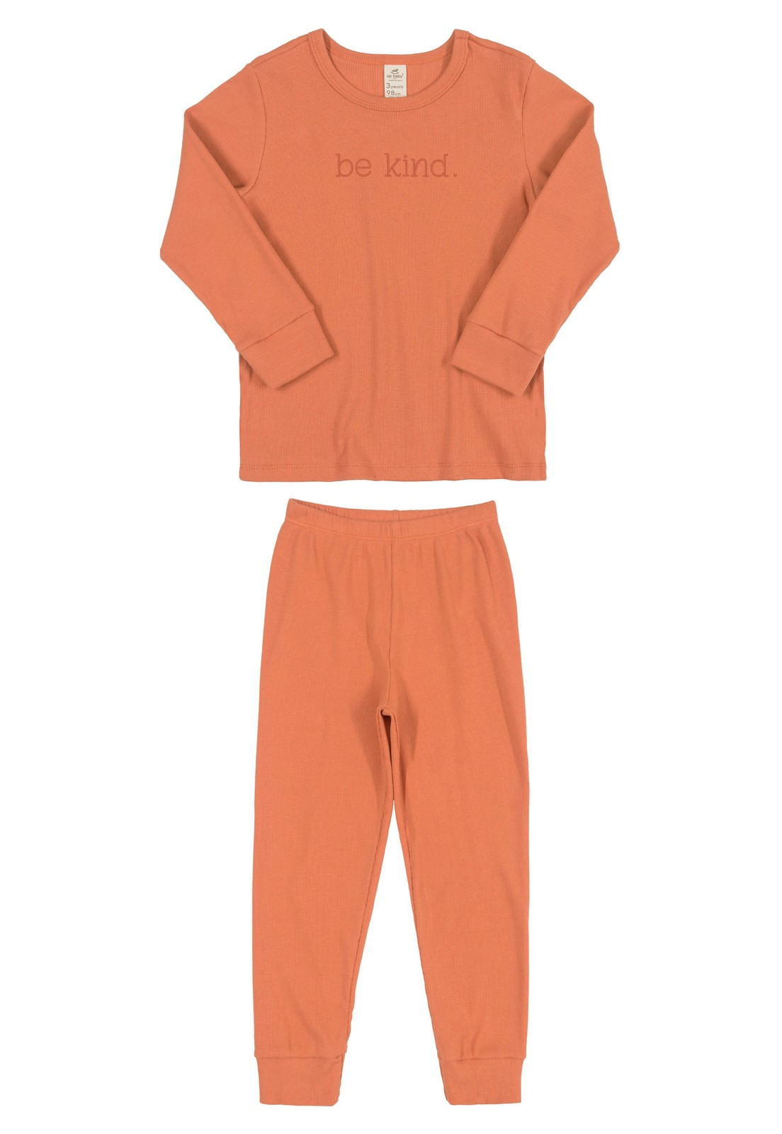 Pijama Infantil Unissex Nature (Laranja) Up Baby - Imagem 5