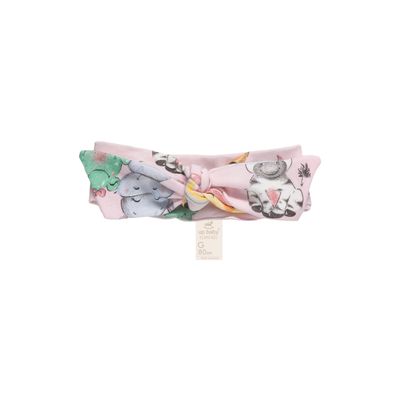 Faixa para Cabelo Menina em Suedine (Rosa) Up Baby