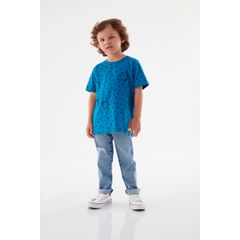 Up-Baby---Camiseta-Manga-Curta-em-Malha-Infantil-Azul