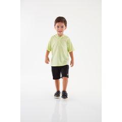 Up-Baby---Camiseta-Manga-Curta-com-Capuz-Infantil-Verde