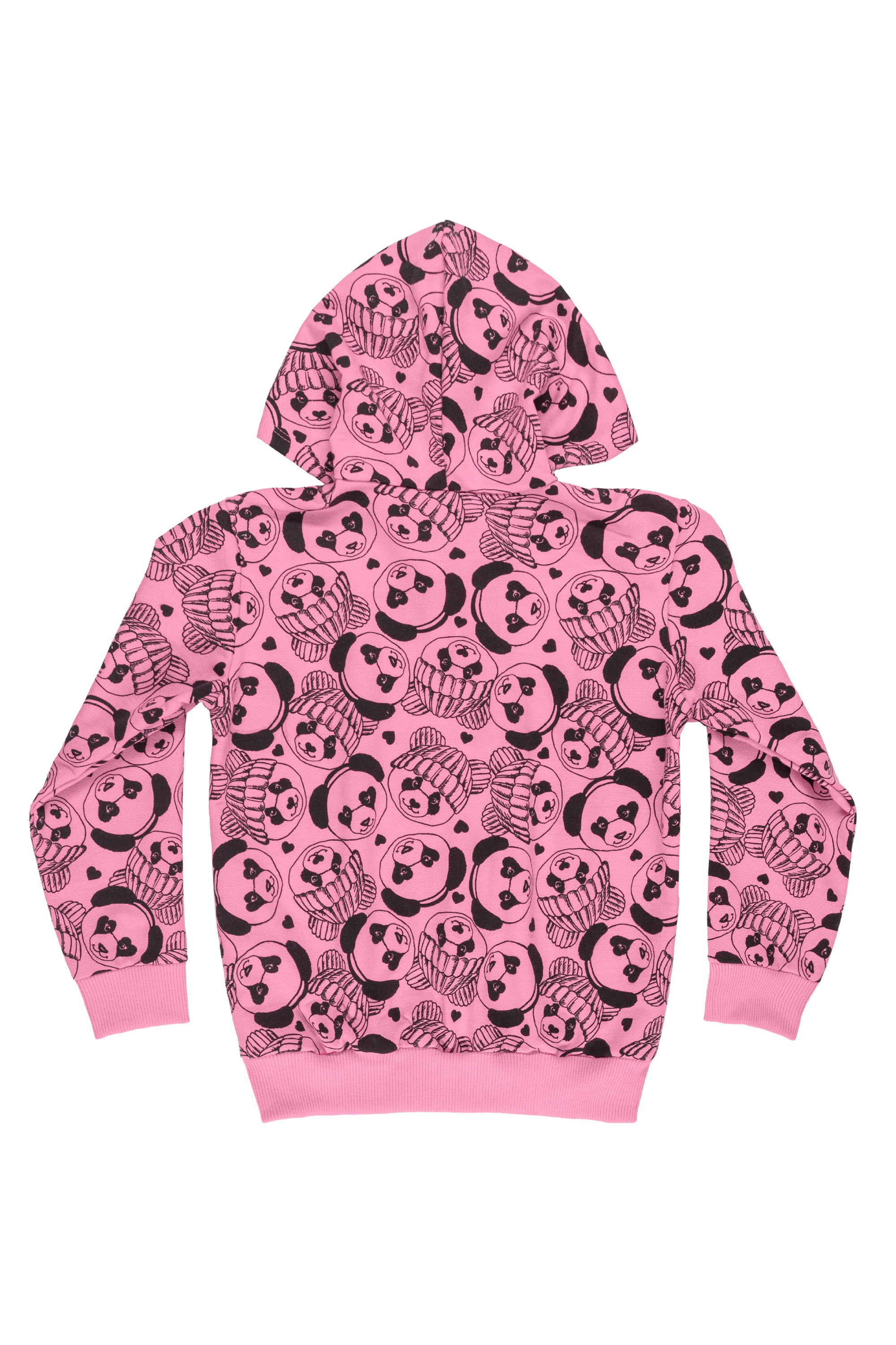 Jaqueta Infantil para Meninas em Moletom (Rosa) Bee Loop - Imagem 4