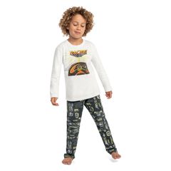 Quimby---Conjunto-Pijama-Longo-com-Camiseta-e-Calca-Branco