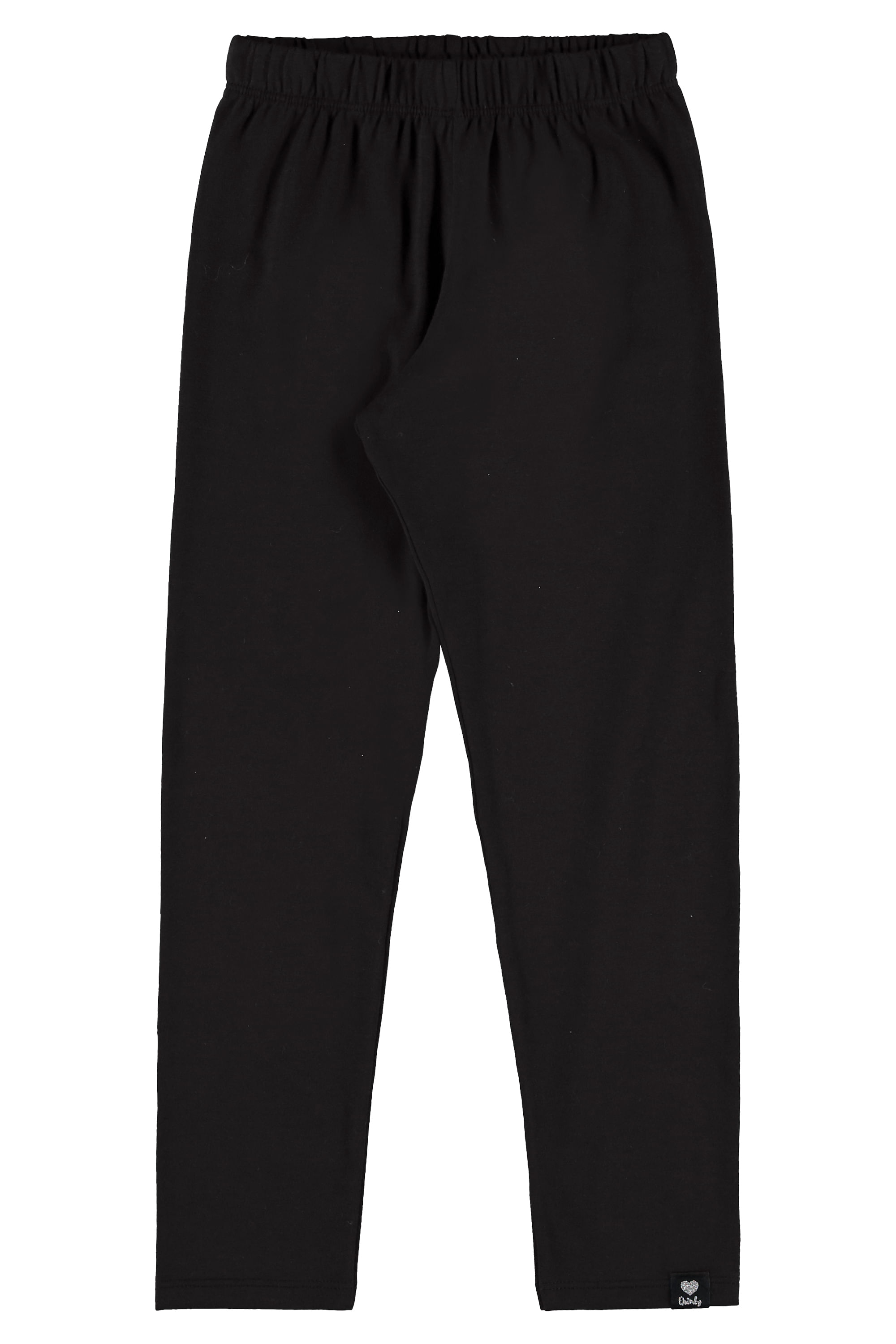 Legging Básica Infantil em Cotton (Preto) Quimby - Imagem 5