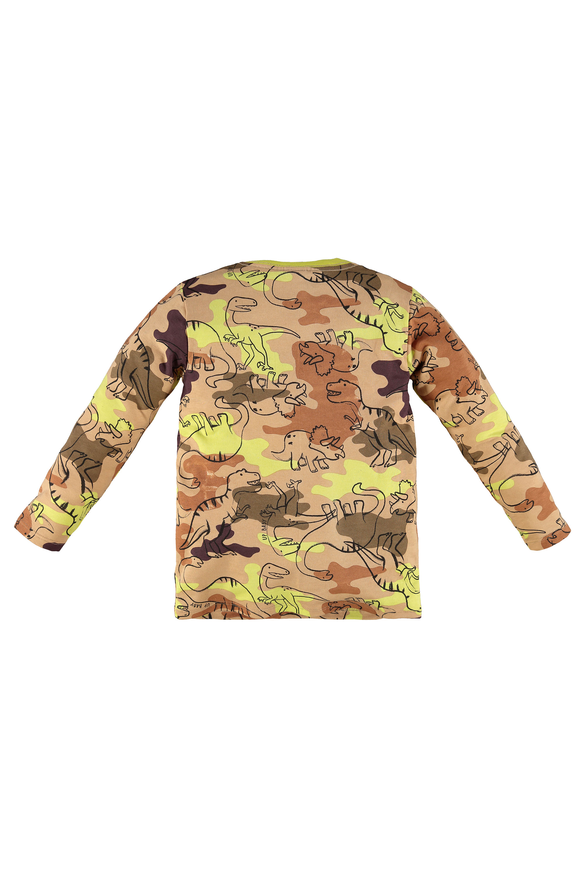 Camiseta Manga Longa Infantil Masculina em Meia Malha (Marrom) Up Baby - Imagem 21