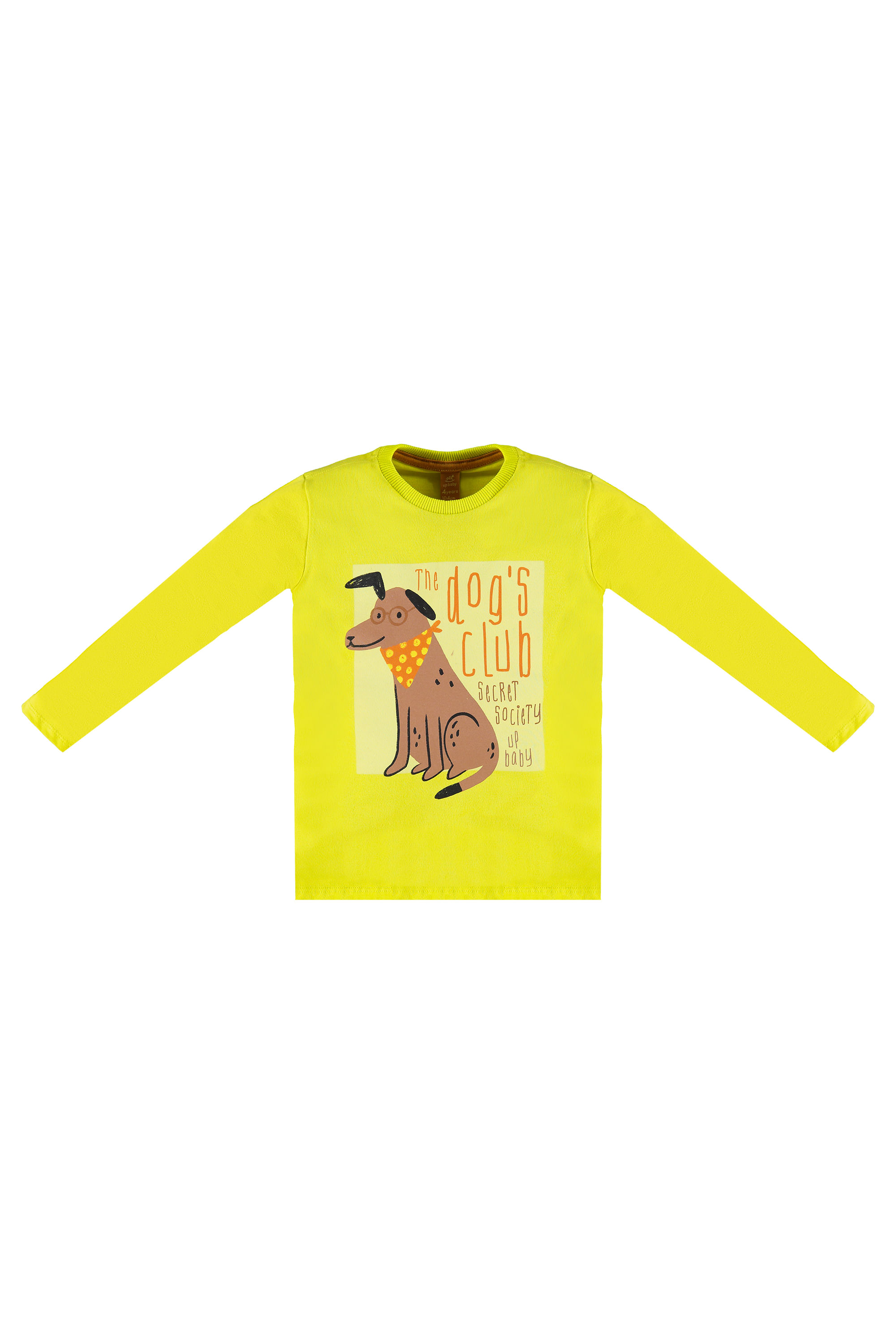 Camiseta Manga Longa Infantil para Menino (Verde claro) Up Baby - Imagem 17