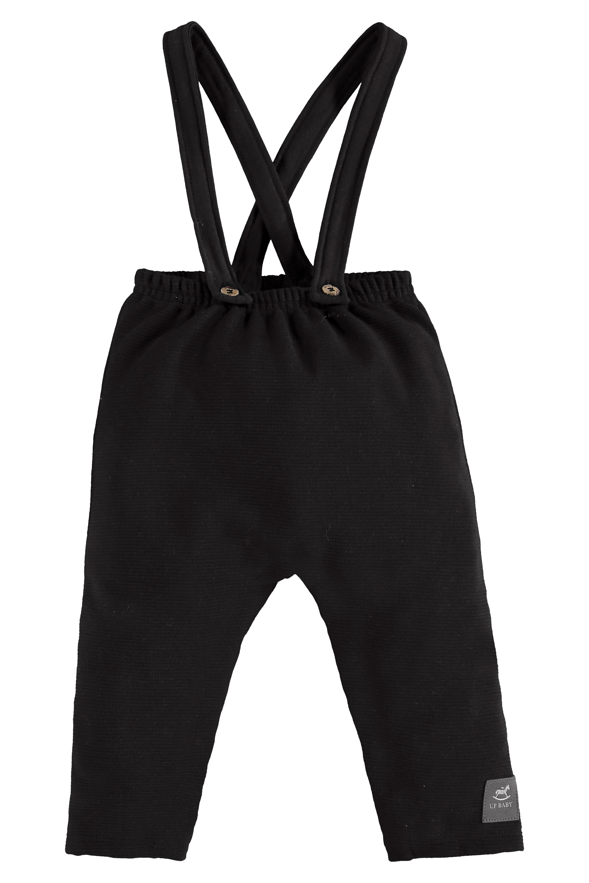 Conjunto com Jardineira e Body Manga Longa para Bebê Menino (Marrom) Up Baby - Imagem 3