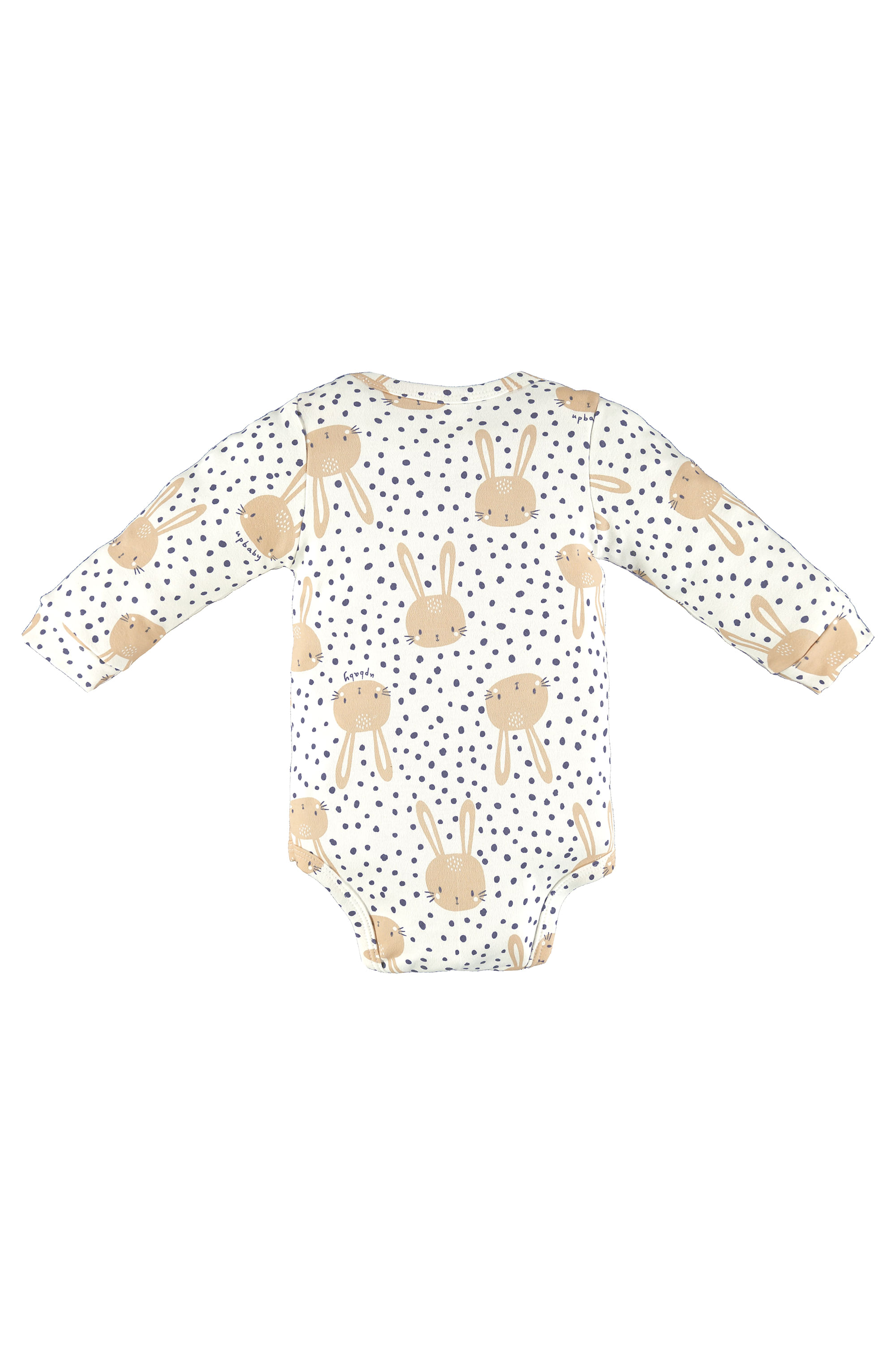 Body Feminino com Manga Longa para Bebês (Off White) Up Baby - Imagem 10