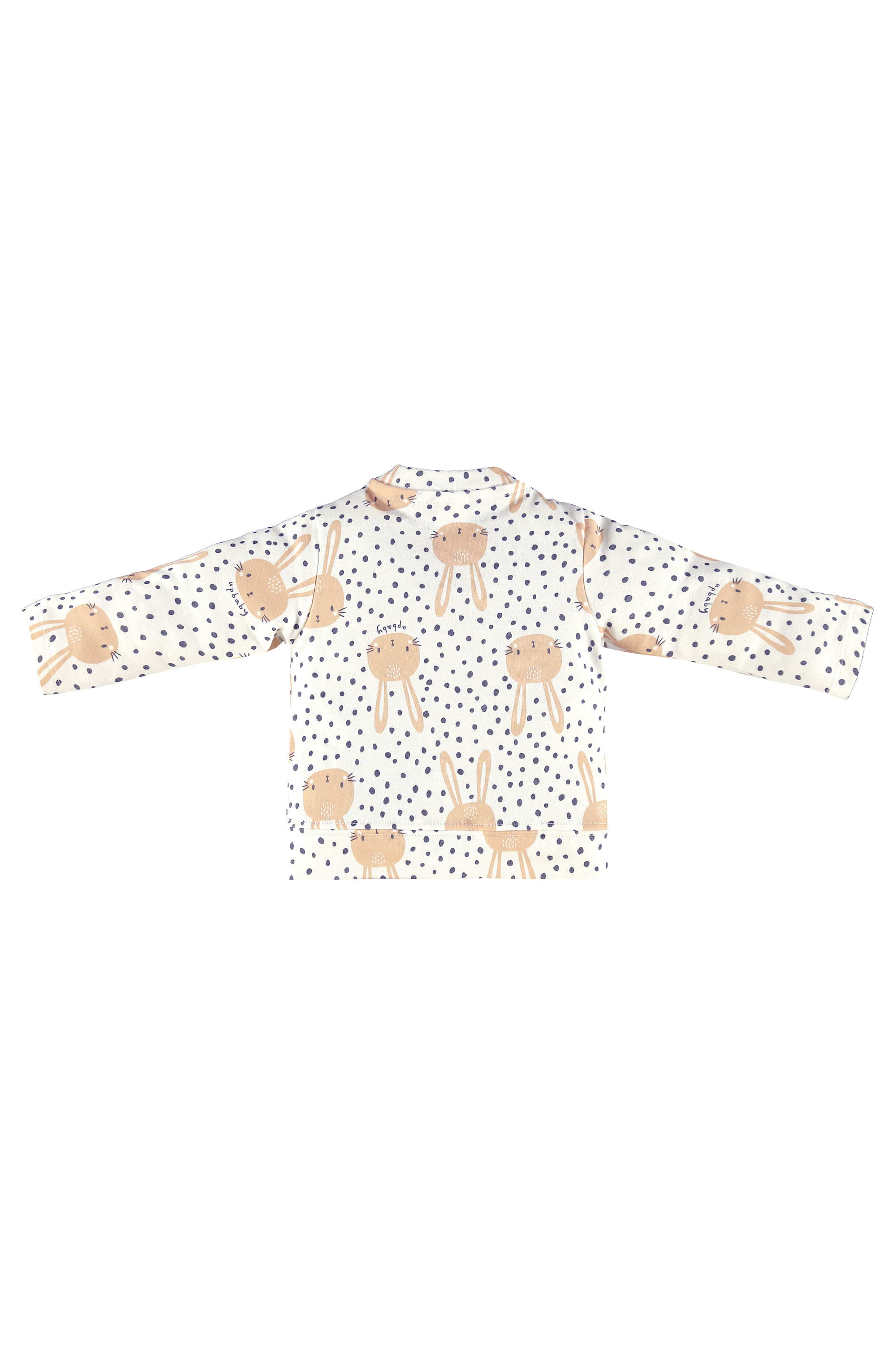 Cardigan em Suedine Feminino para Bebês (Off White) Up Baby - Imagem 8