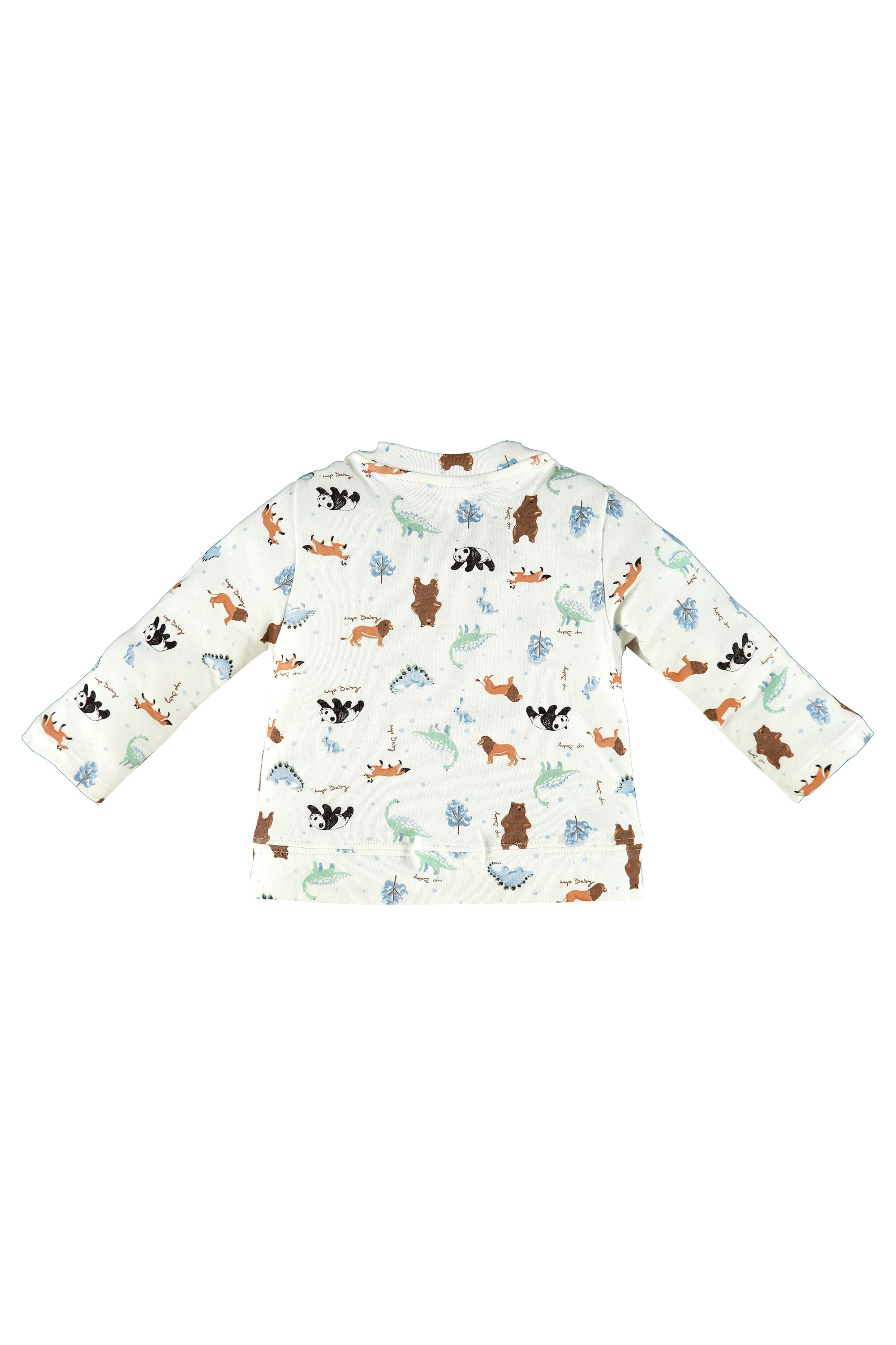 Cardigan para Bebês em Suedine (Bege) Up Baby - Imagem 4