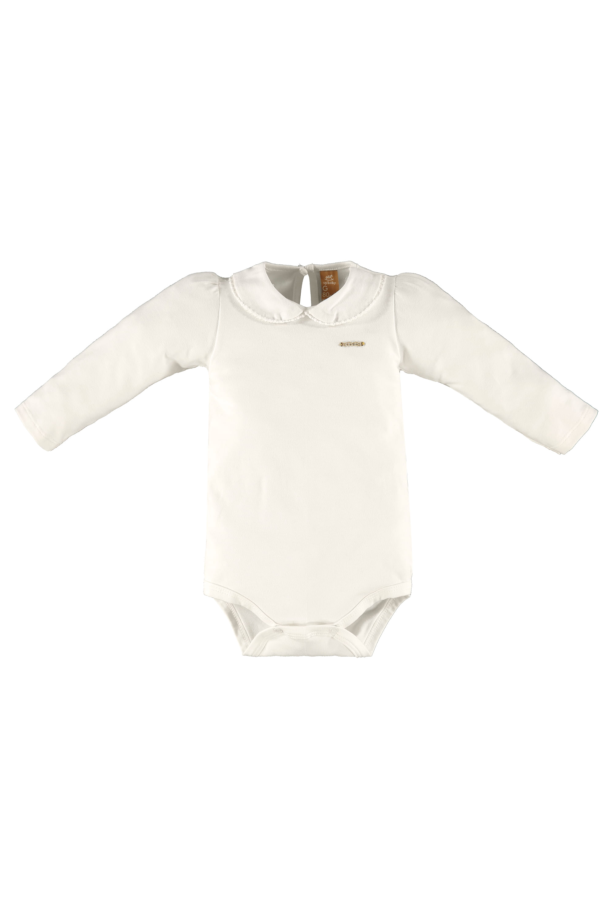 Body Feminino para Bebês em Cotton (Bege) Up Baby
