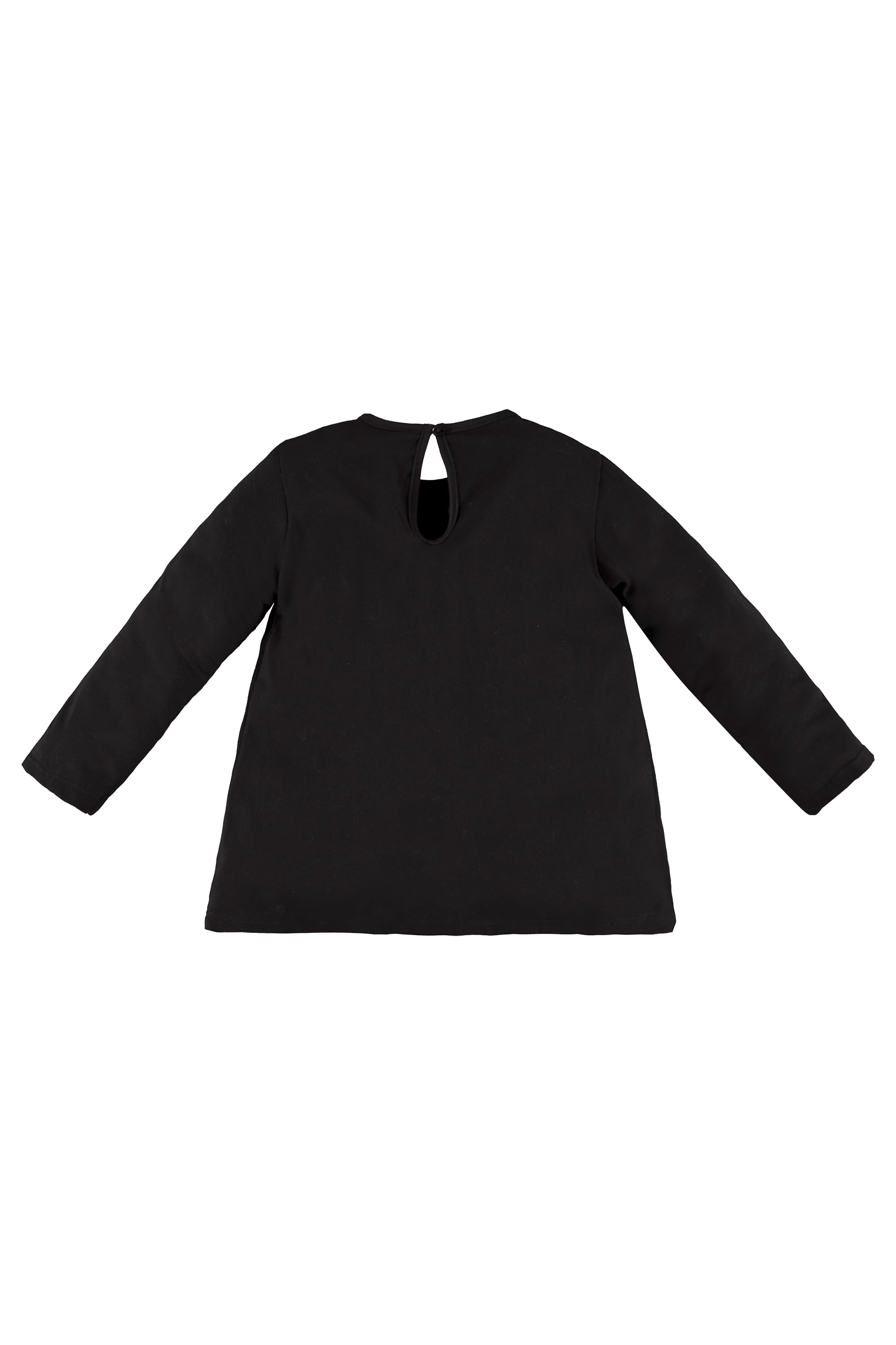 Bata Infantil Feminina em Meia Malha (Preto) Up Baby - Imagem 4