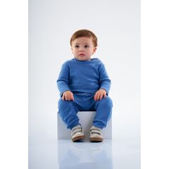Up-Baby---Conjunto-Nature-Infantil-Unissex-com-Camiseta-e-Calca-em-Ribana-Azul