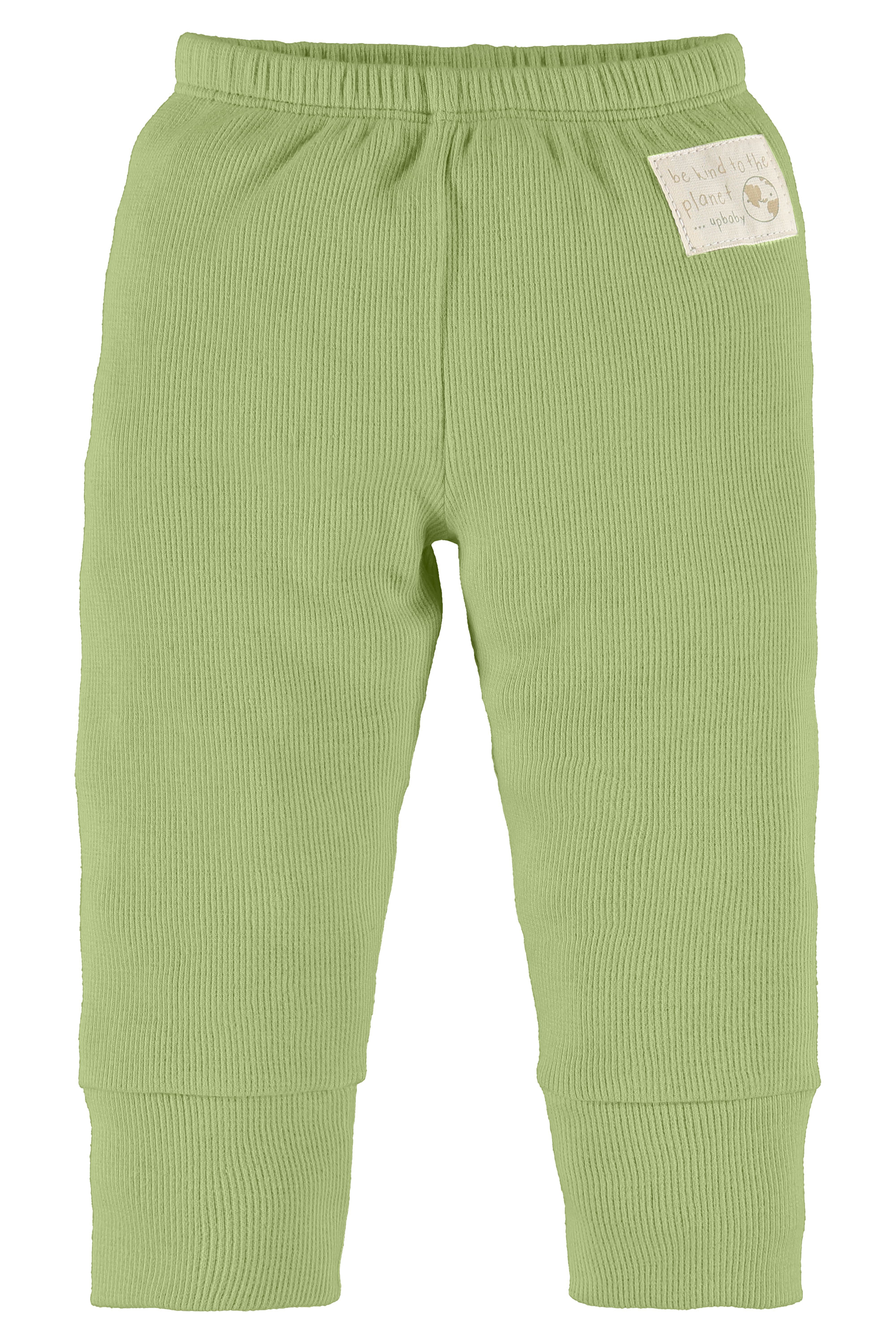 Calça Nature em Ribana Unissex para Bebê (Verde) Up Baby - Imagem 2