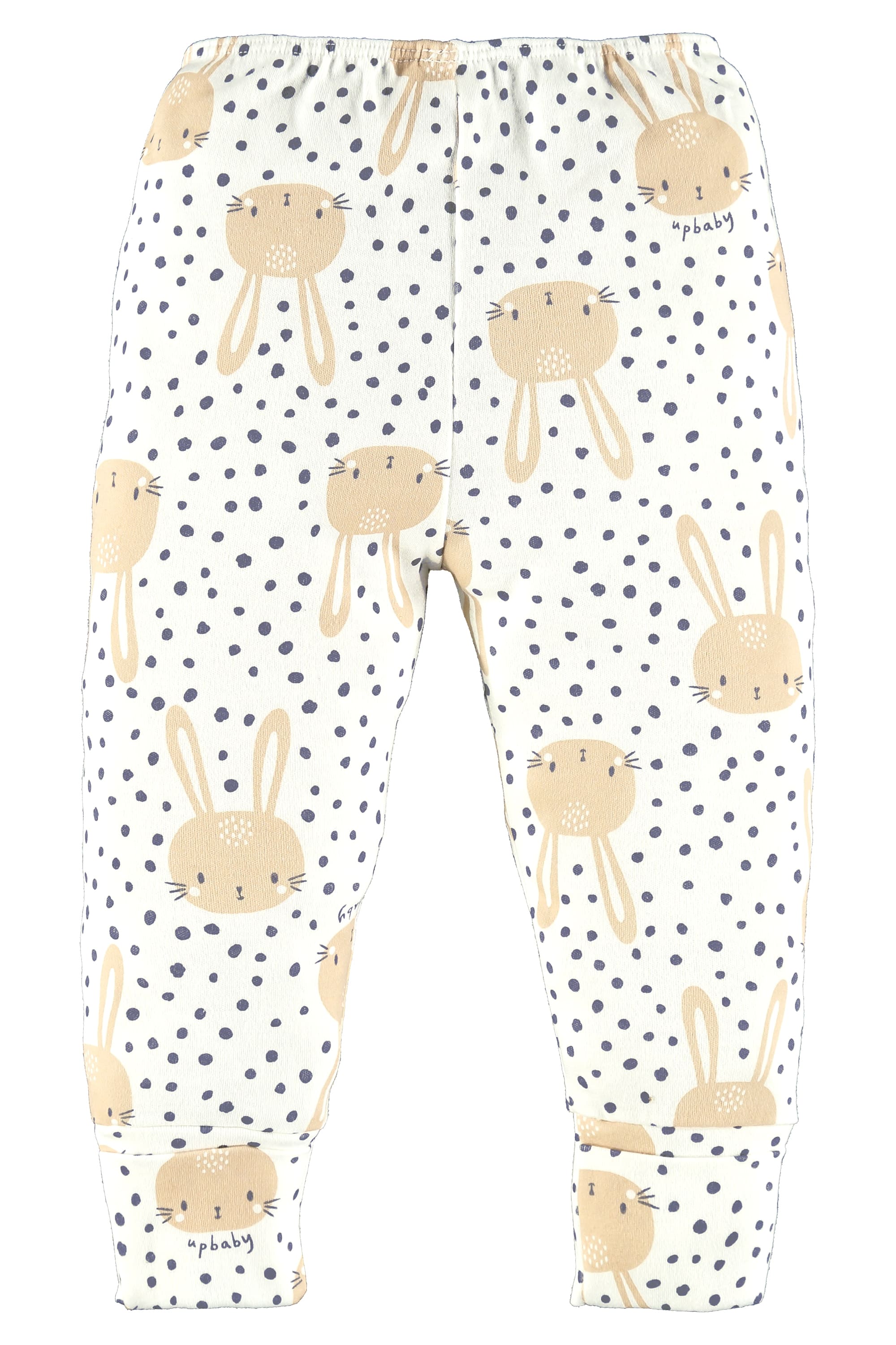 Calça em Suedine para Bebê Menina (Off White) Up Baby - Imagem 2