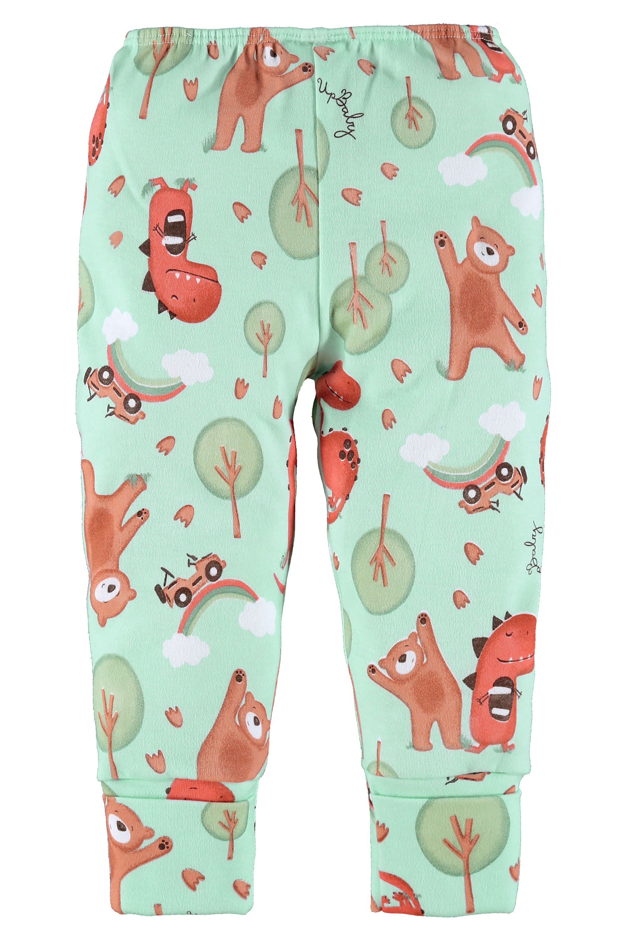 Calça para Bebês em Suedine (Branco) Up Baby - Imagem 2