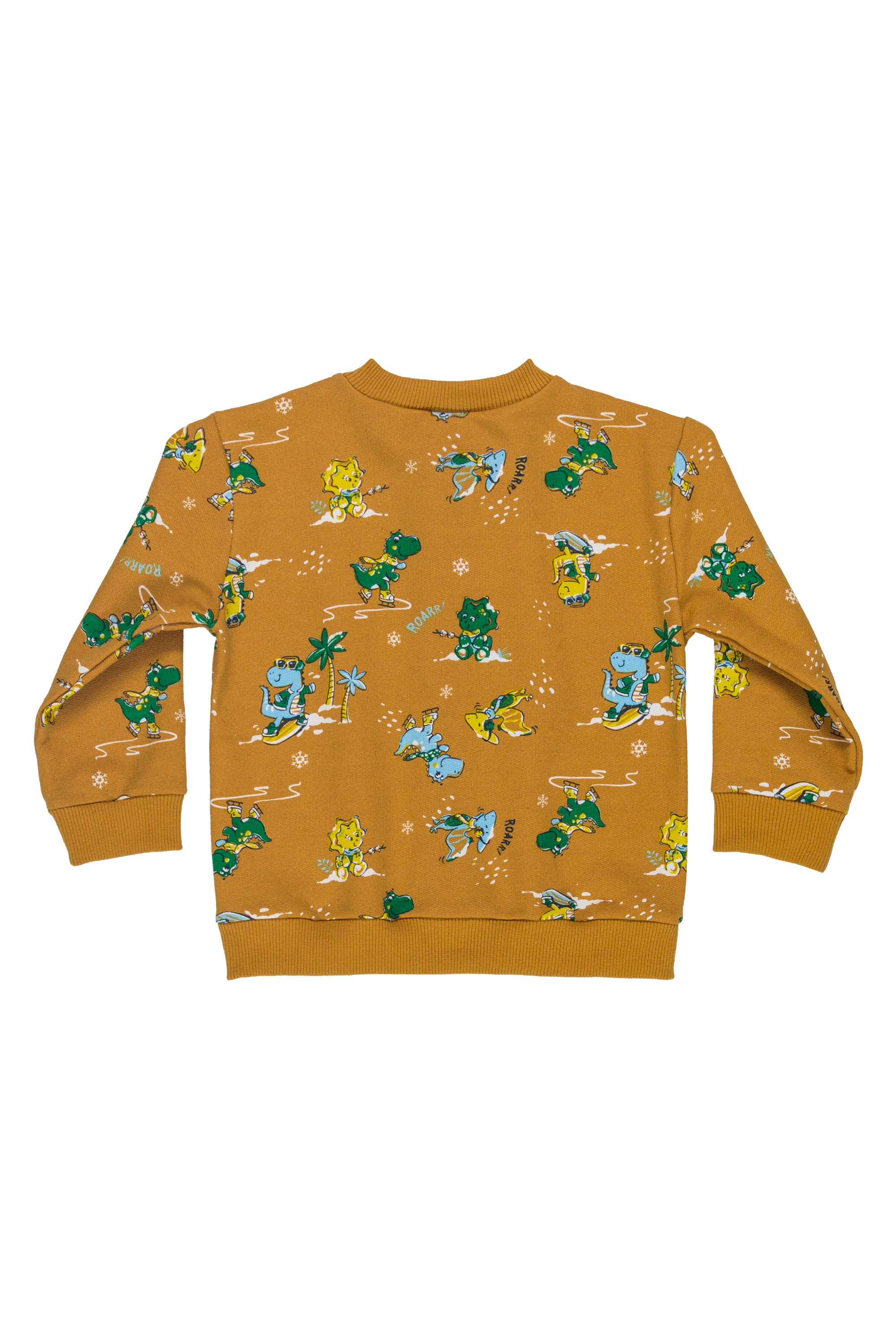 Conjunto para Bebê Menino com Jaqueta e Calça de Moletom (Laranja) Bee Loop - Imagem 4