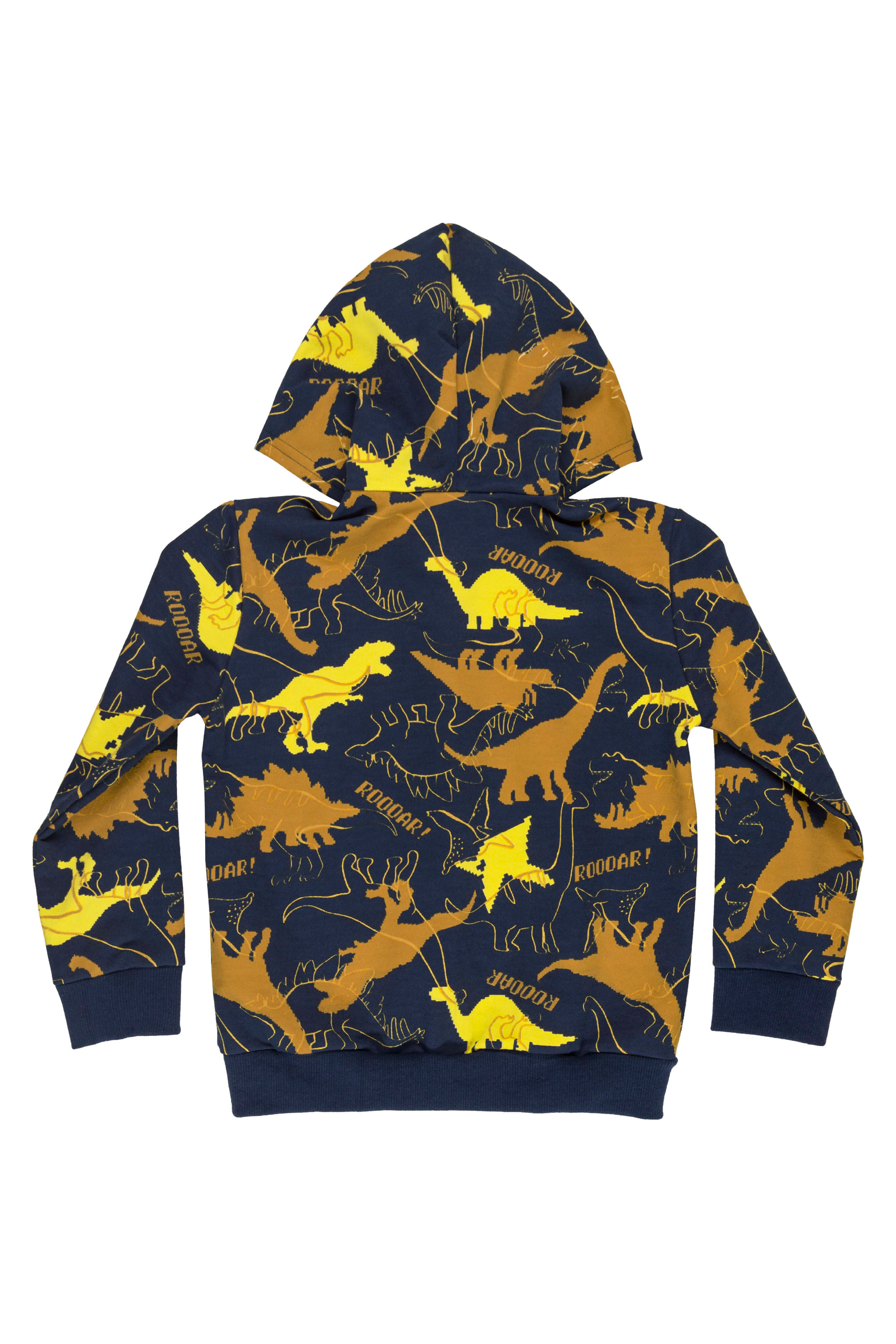 Conjunto Infantil Masculino com Jaqueta e Calça de Moletom (Azul) Bee Loop - Imagem 5