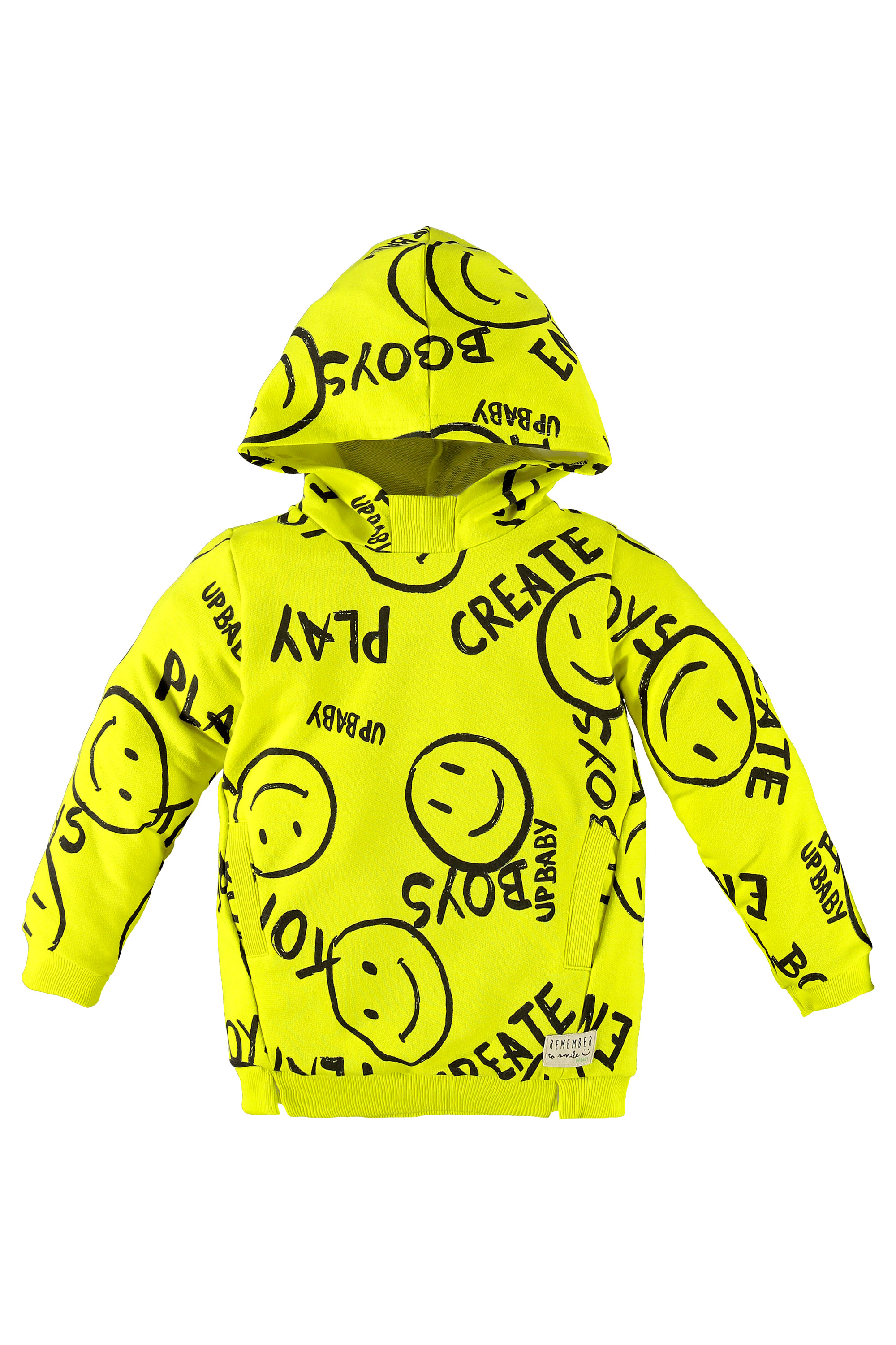 Conjunto Infantil de Inverno com Blusão e Calça em Moletom (Verde claro) Up Baby - Imagem 3