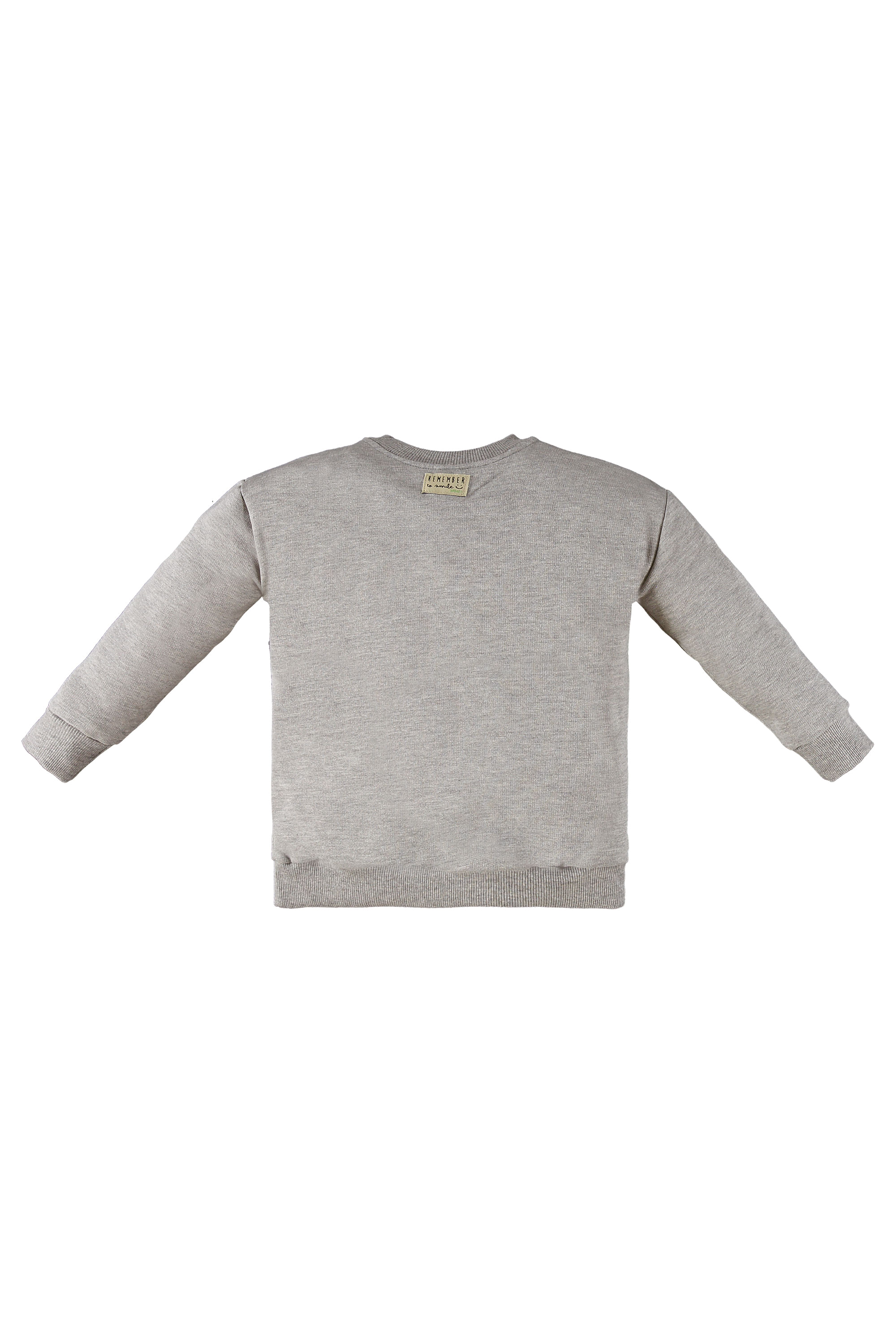 Conjunto Infantil Masculino com Blusão e Calça em Moletom (Cinza) Up Baby - Imagem 7