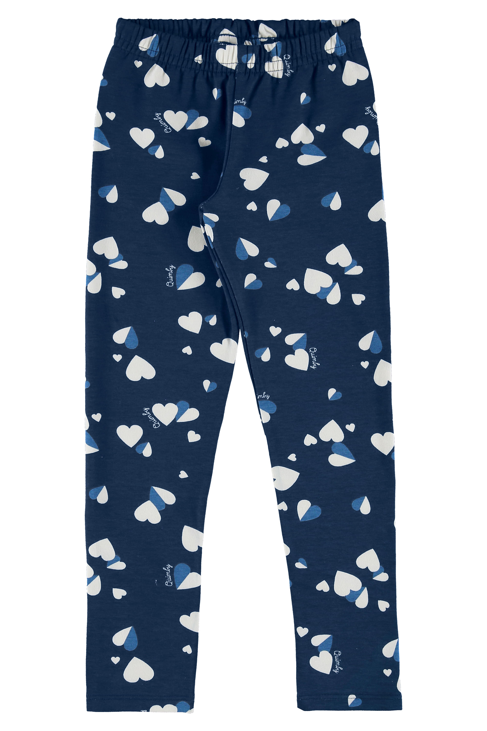 Calça Legging Estampada Infantil (Azul) Quimby - Imagem 2