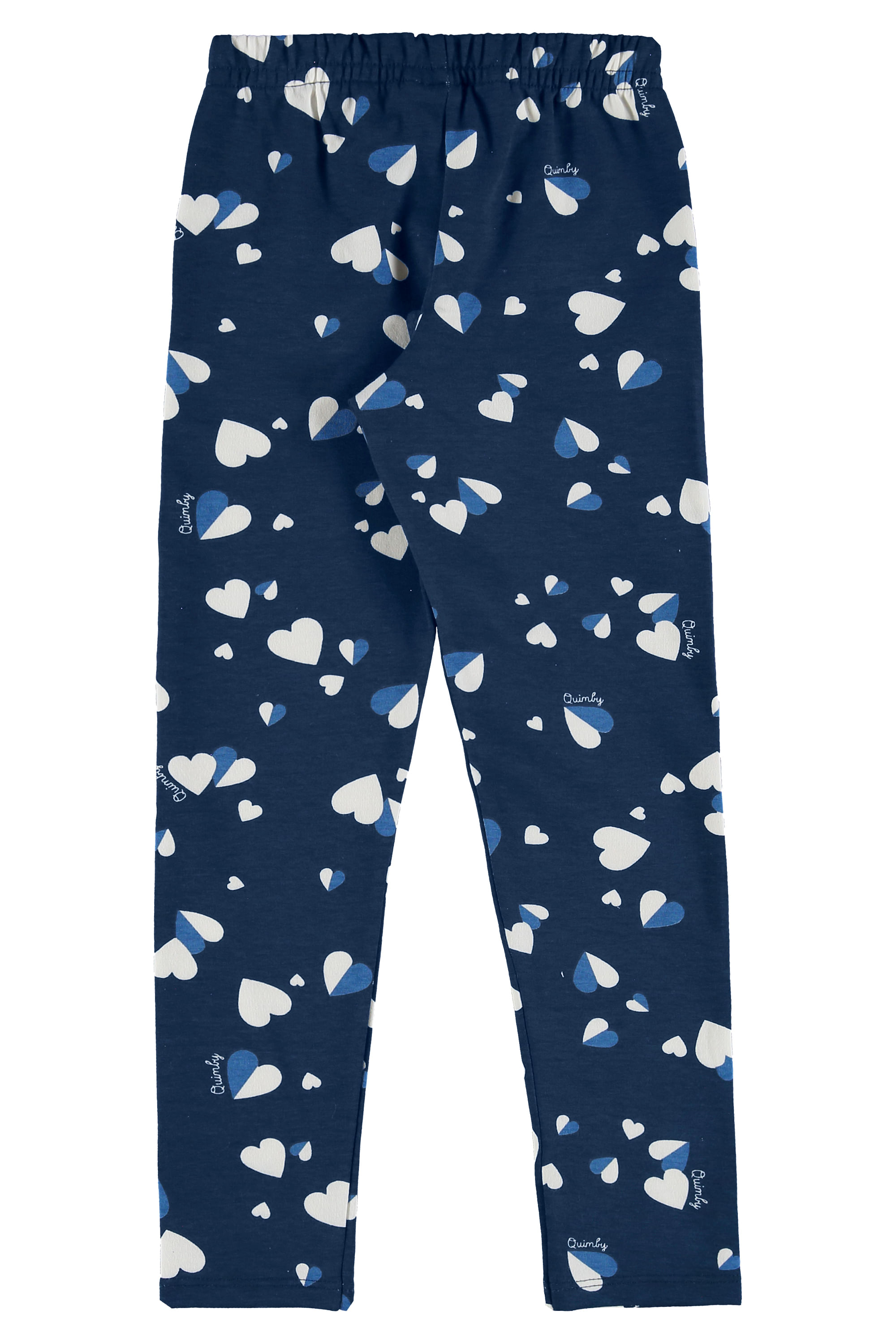 Calça Legging Estampada Infantil (Azul) Quimby - Imagem 3