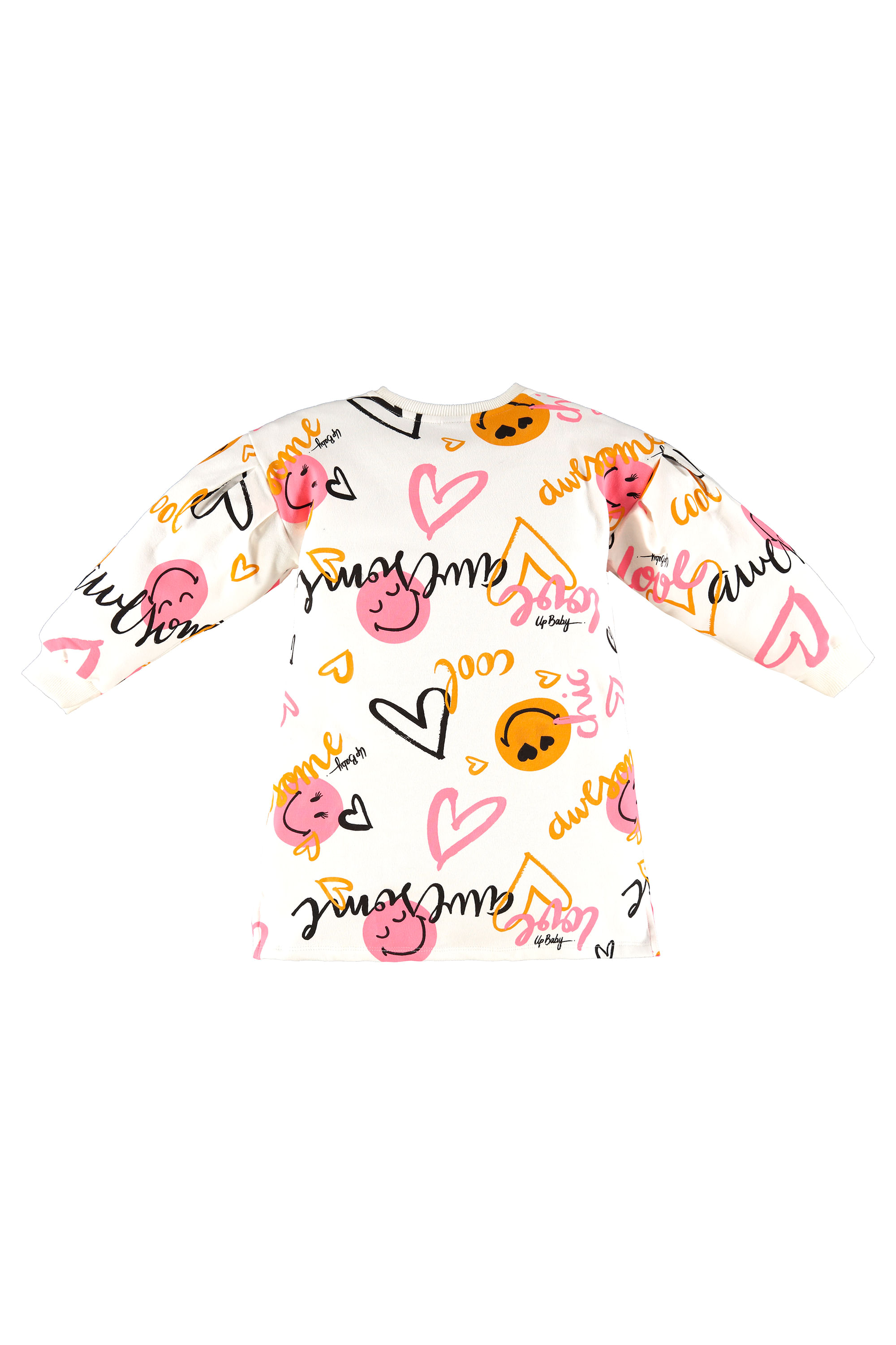 Vestido Infantil em Molecotton (Bege) Up Baby - Imagem 3