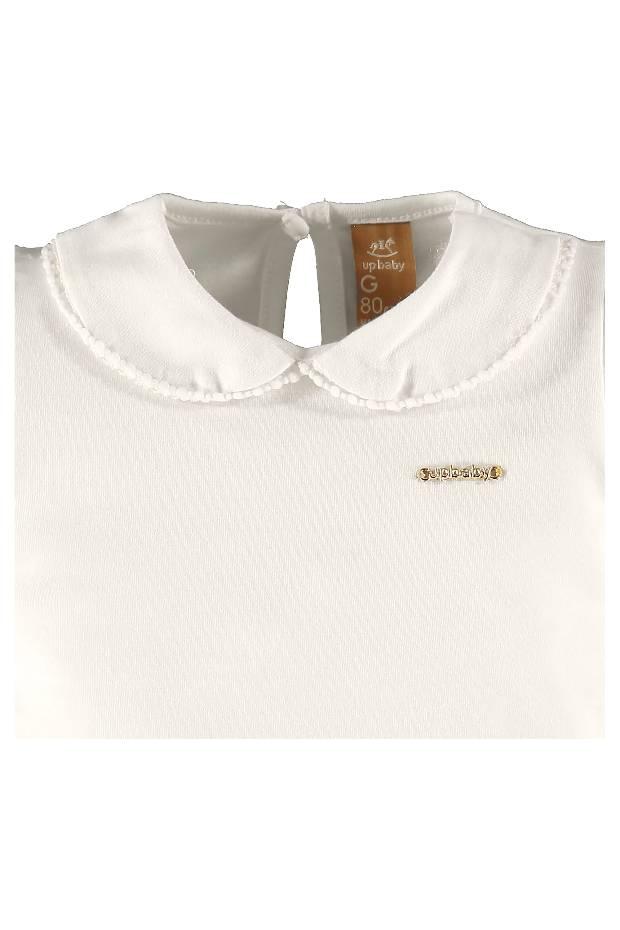 Body Feminino para Bebês em Cotton (Bege) Up Baby - Imagem 3