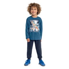 Quimby---Conjunto-com-Camiseta-Manga-Longa-e-Calca-Infantil-Masculino-Azul
