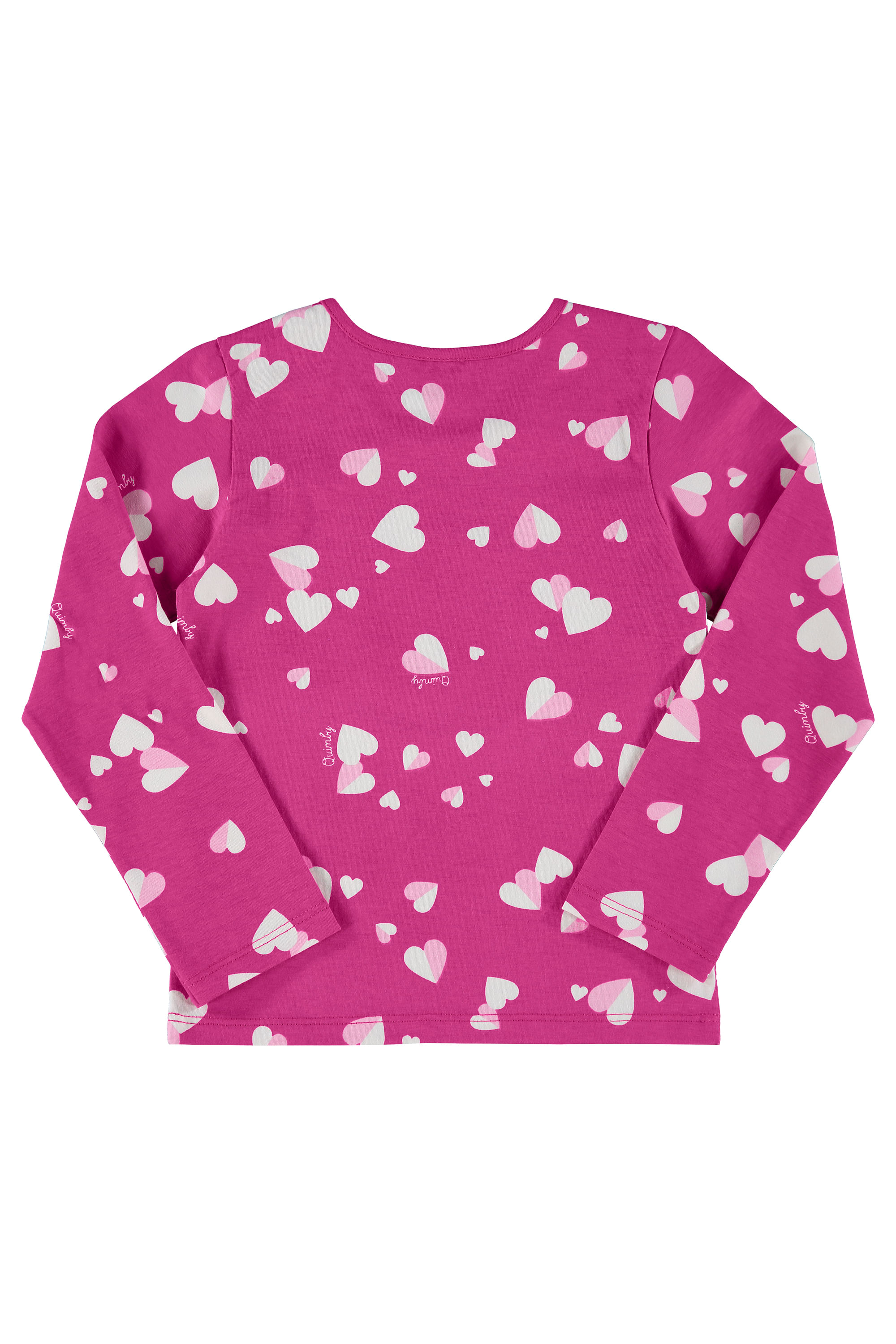 Blusa Manga Longa Infantil (Rosa) Quimby - Imagem 2
