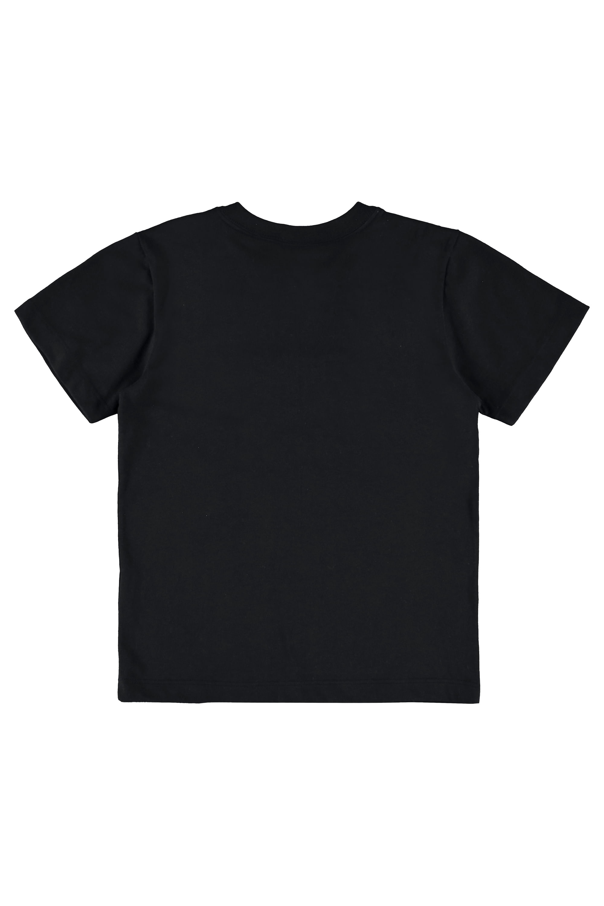 Camiseta Manga Curta Básica Infantil (Preto) Quimby - Imagem 3