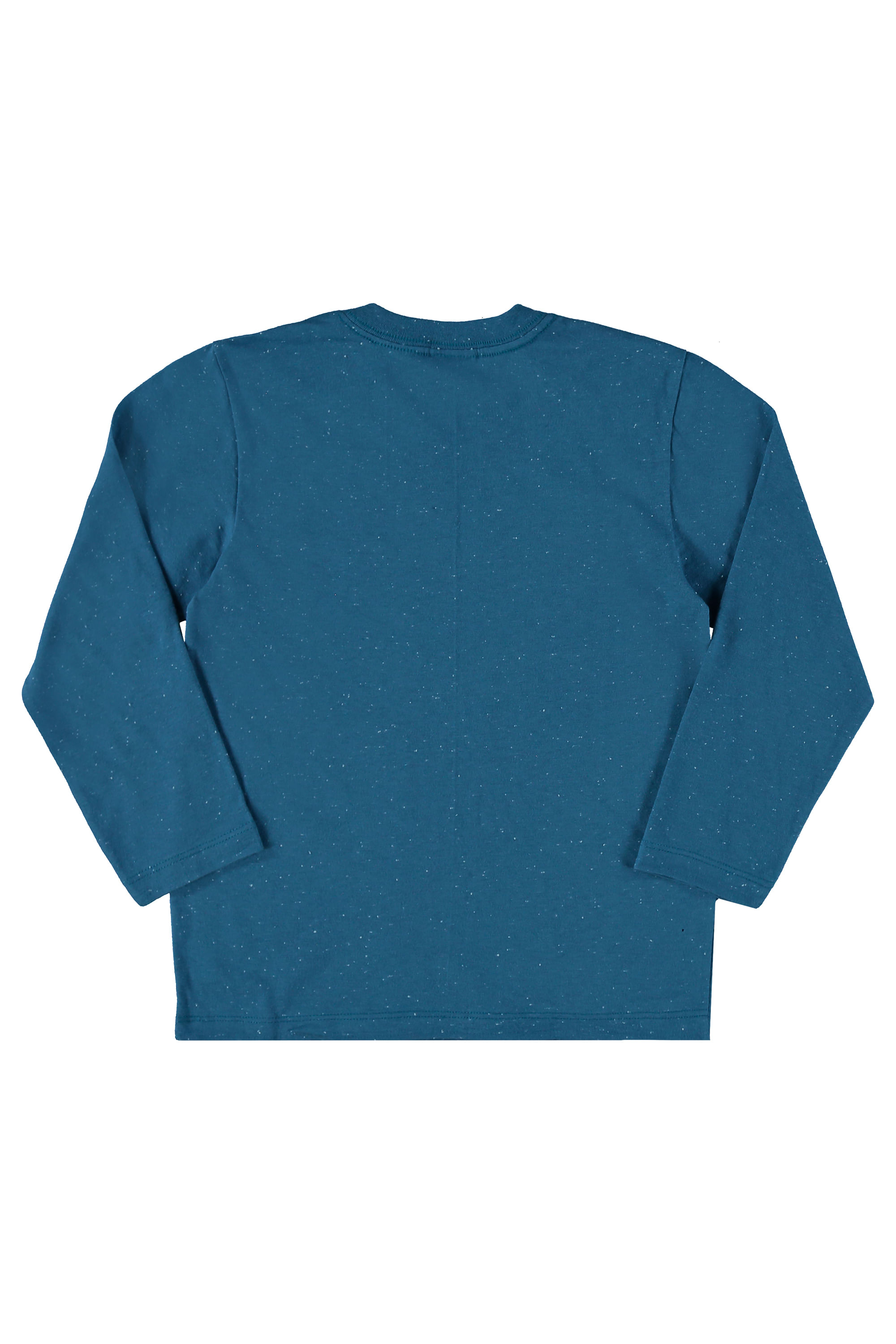 Conjunto Camiseta Manga Longa e Calça Infantil (Azul) Quimby - Imagem 6