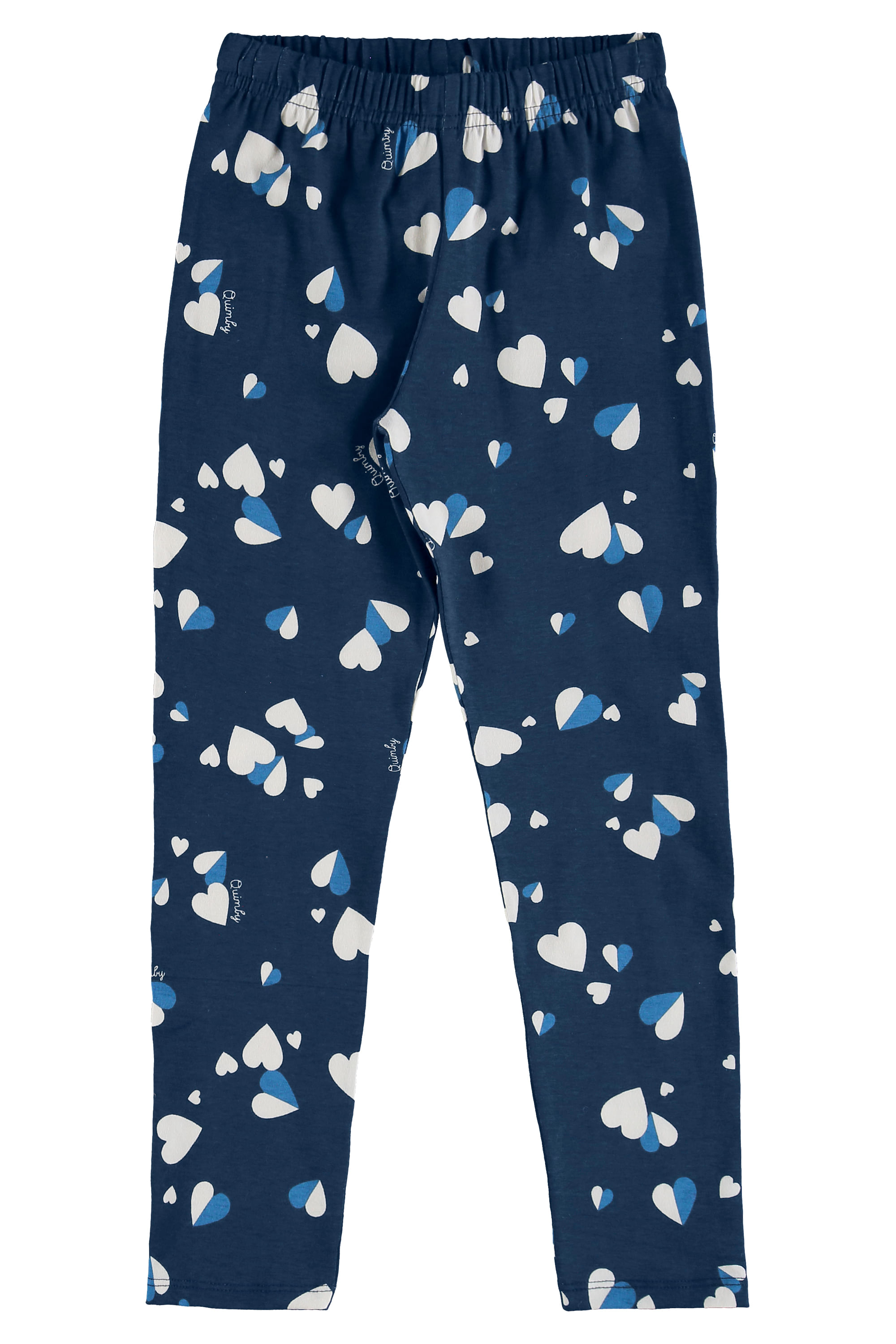 Conjunto Infantil Blusa Manga Longa e Calça Legging (Rosa) Quimby - Imagem 4