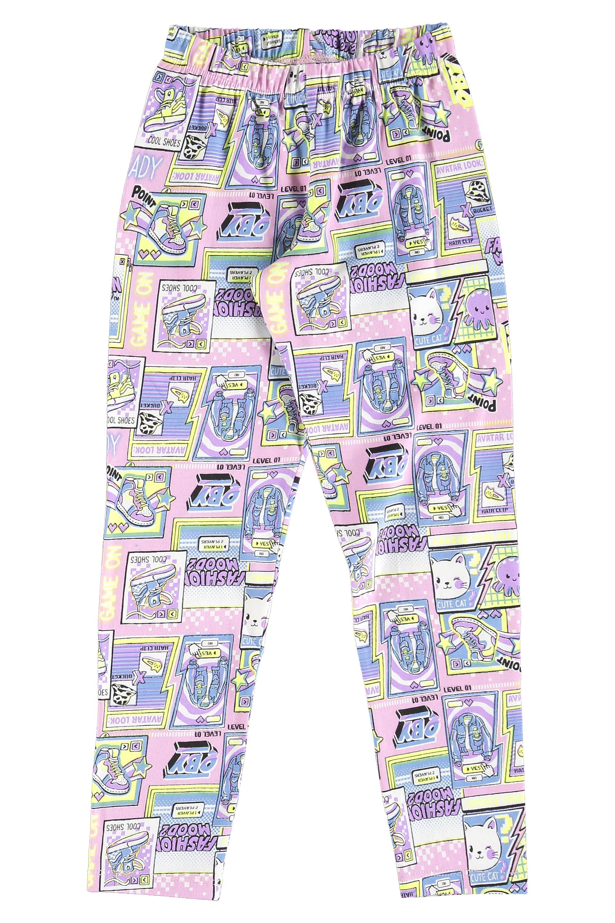 Conjunto Infantil Blusa e Calça Legging (Branco) Quimby - Imagem 4