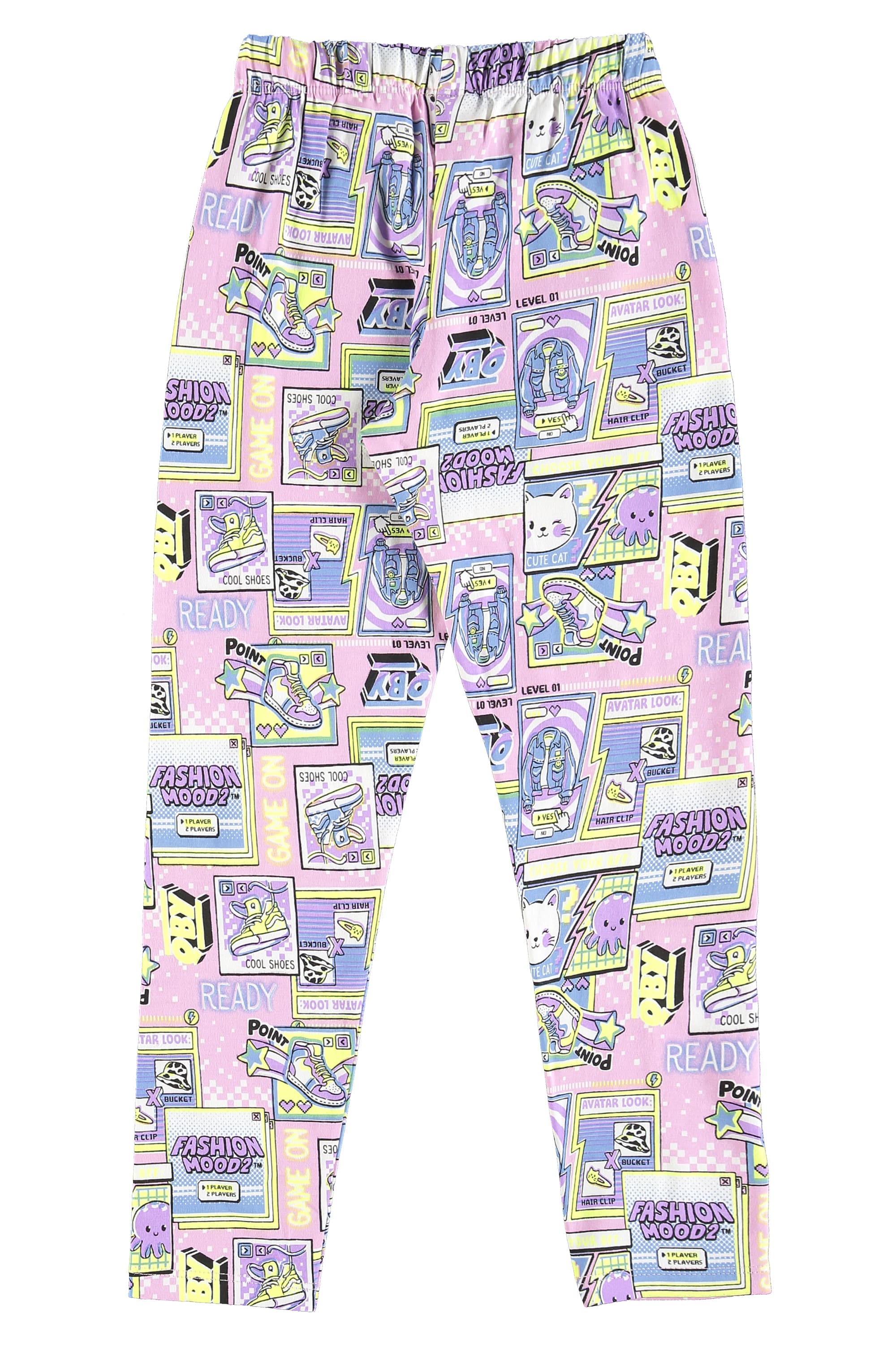 Conjunto Infantil Blusa e Calça Legging (Branco) Quimby - Imagem 7