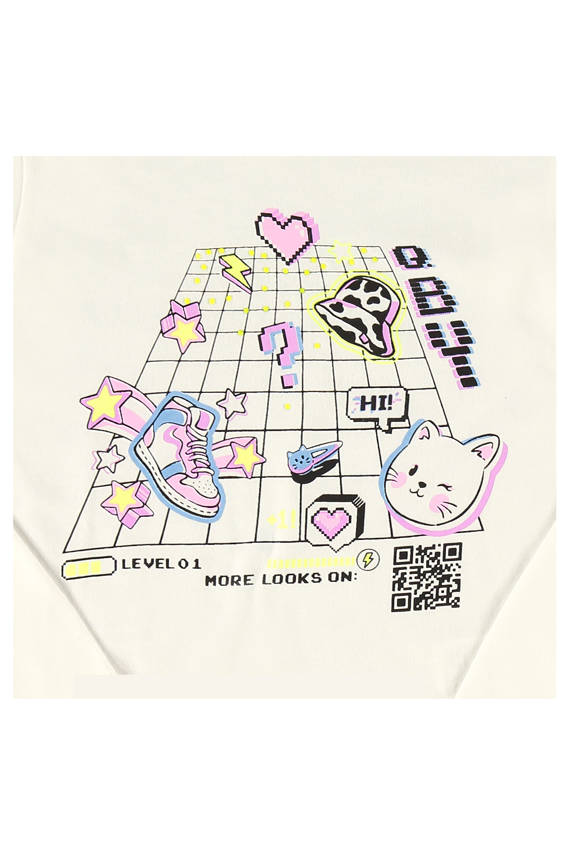 Conjunto Infantil Blusa e Calça Legging (Branco) Quimby - Imagem 8