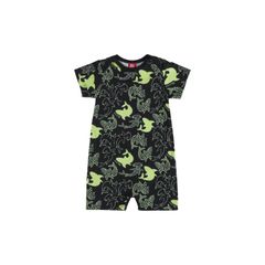 Macaquinho-Sharks-para-Bebe-Menino-em-Meia-Malha--Preto--Bee-Loop