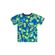 Pijama-com-Camiseta-e-Bermuda-Masculina-Infantil-em-Meia-Malha--Azul--Quimby