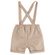Conjunto-para-Bebes-Menino-com-Body-e-Bermuda-com-Suspensorio--Branco--Quimby