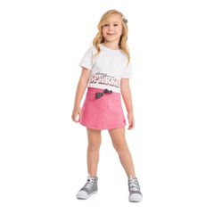 Conjunto-Infantil-com-Cropped-Manga-Curta-e-Short-Saia--Branco--Quimby