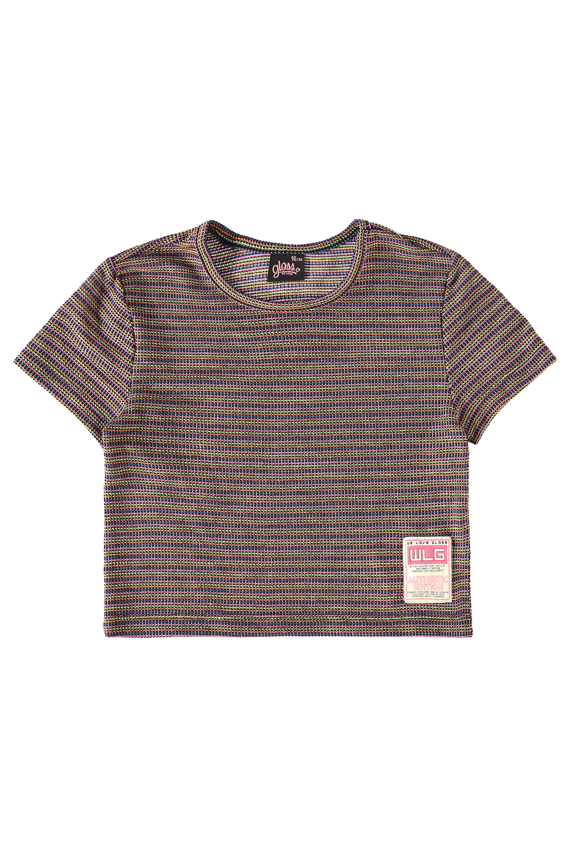 Conjunto em Tricot com Blusa Cropped e Short (Marrom) Gloss - Imagem 3