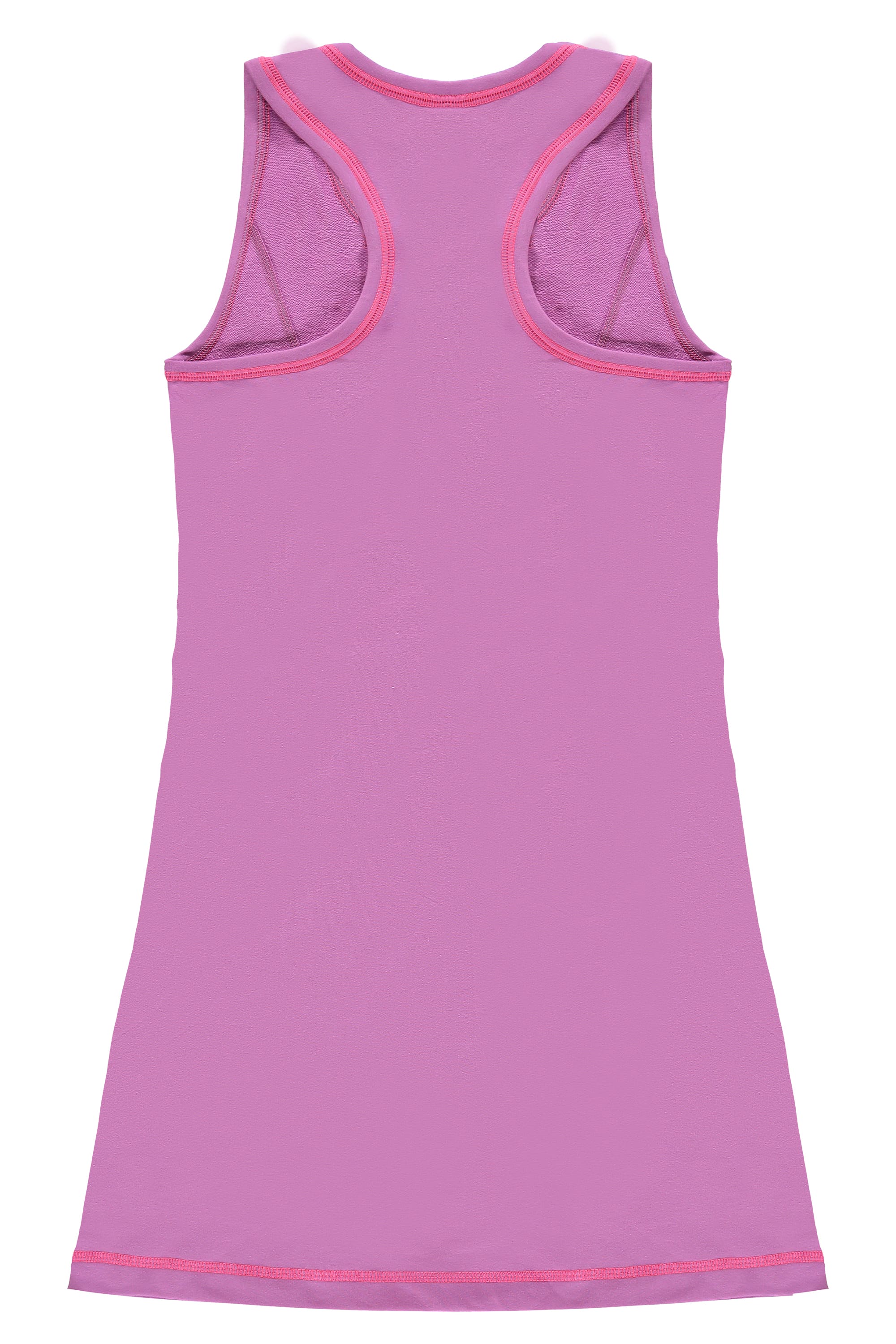 Vestido Juvenil em Molecotton (Rosa) Gloss - Imagem 4
