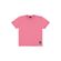 Camiseta-Basica-Oversize-Juvenil-Feminina-com-Manga-Curta--Rosa-Pink--Gloss