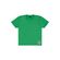Camiseta-Basica-Oversize-Juvenil-Feminina-com-Manga-Curta--Verde--Gloss