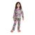 Pijama-Infantil-com-Blusa-e-Short-em-Meia-Malha--Rosa--Quimby