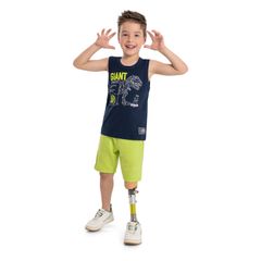 Regata-Giant-Dino-Infantil-para-Meninos--Azul-Marinho--Quimby