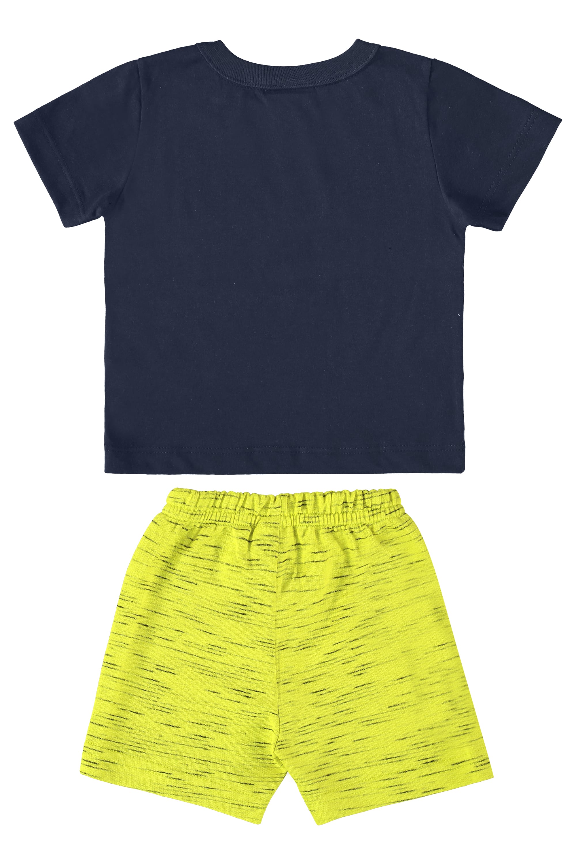 Conjunto Camiseta e Bermuda Infantil Menino (Azul) Guloseima - Imagem 6