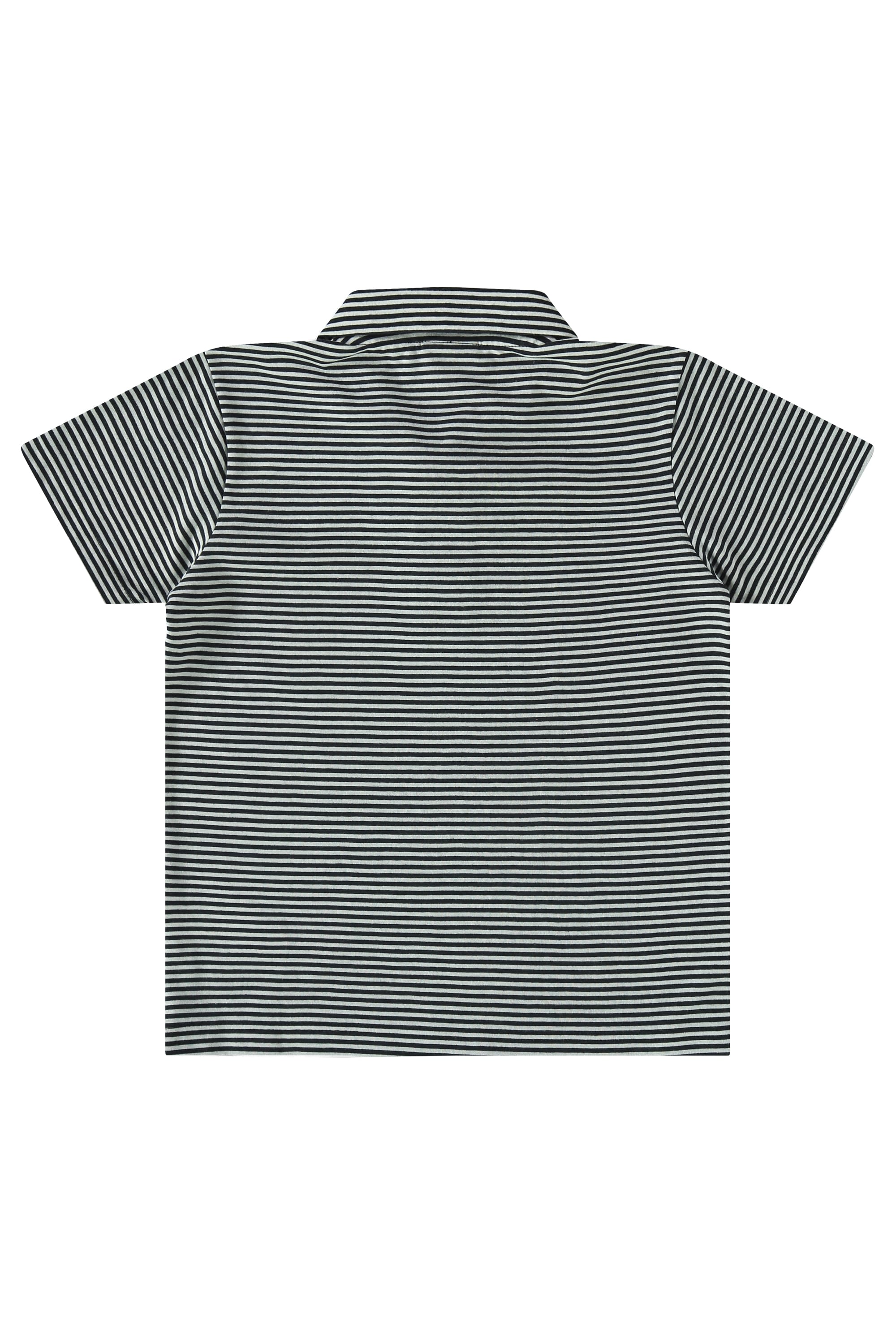 Conjunto Polo e Bermuda Infantil (Preto) Guloseima - Imagem 6