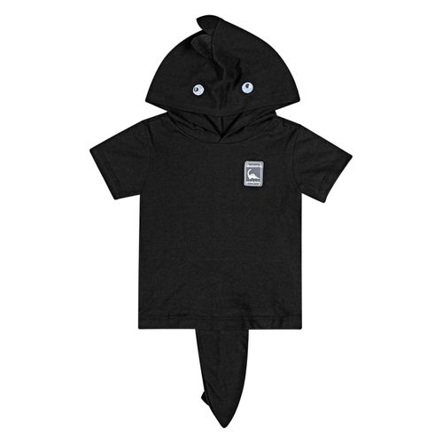 Camiseta-Basica-Dino-Unissex-para-Bebe--Preto--Quimby