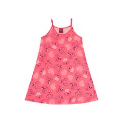 Vestido-de-Alcinha-Infantil-Estampado--Rosa--Bee-Loop